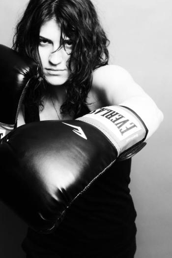 Sofia Novakova boxing